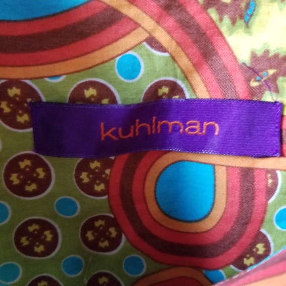 Kuhlman Pattern Print Men's Button Down Shirt 48 - Picture 3 of 4